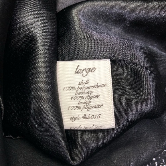 Leather mini skirt - Picture 4 of 4